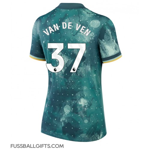 Tottenham Hotspur Micky van de Ven #37 Fußballbekleidung 3rd trikot Damen 2024-25 Kurzarm